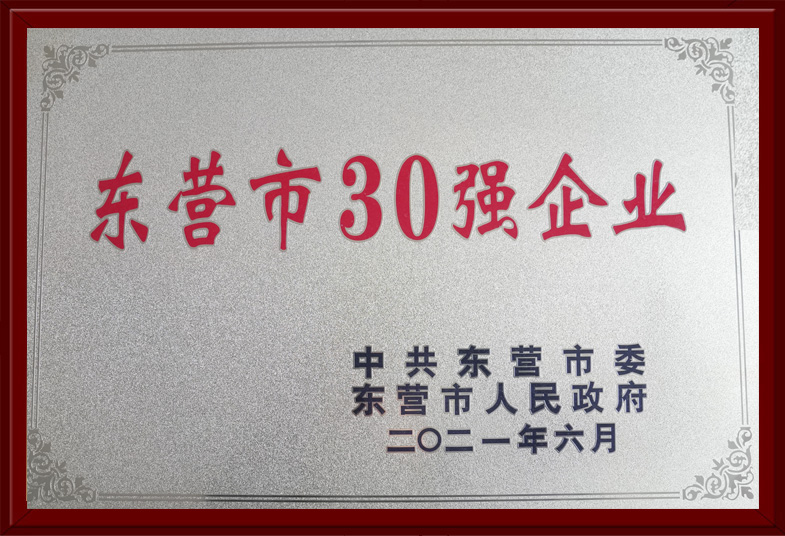 東營市30強(qiáng)企業(yè)